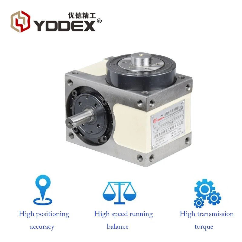 
YDDEX Cam index model 45 60DF the flange type CAM divider Cam indexers Use of packaging machine from China Spindle output 
