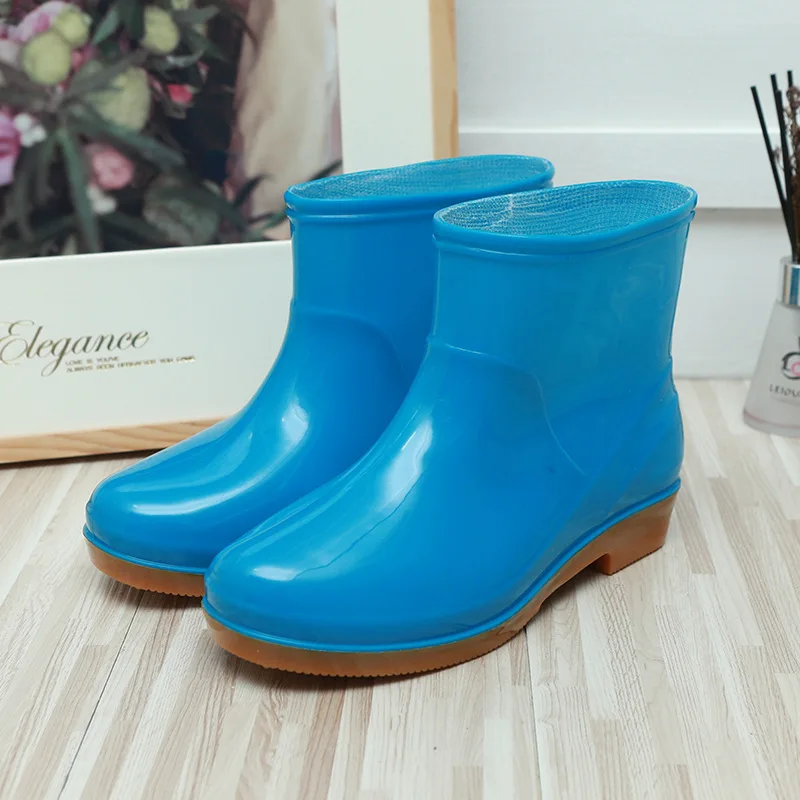 Wholesale Custom Womens High Heel Rain Boots