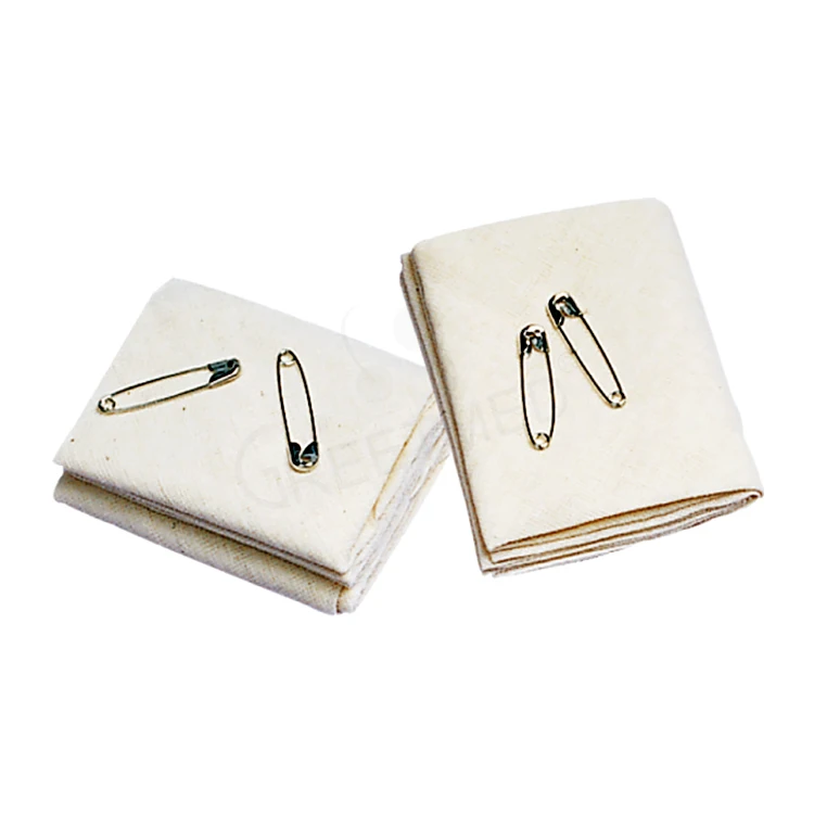 Gauze Triangle Bandages Non-woven Spanbond Triangular Bandage Set with Pin Medical Burn Dressing Wound Wrap Emergency Cotton EOS