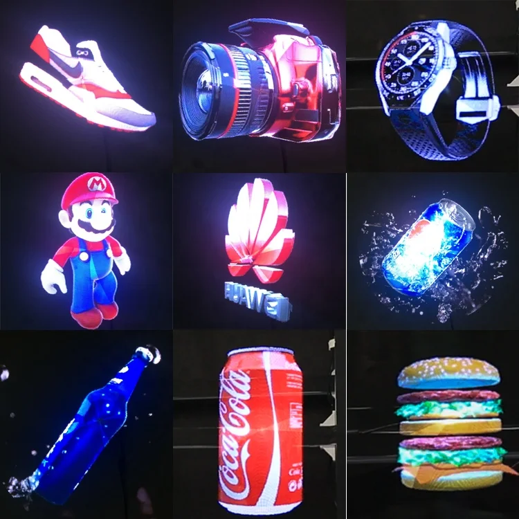 Generador De Ologramas Tipo Ventilador Publicidad 3D Hologram Advertising Led Fan