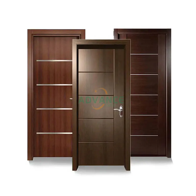 New Technology Good Price Composite Doors Designs Interior Room Prehung Waterproof MDF Wood Door