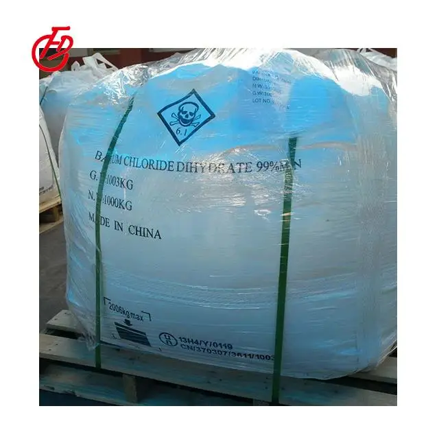 Barium Chloride CAS 10326-27-9 99 Manufacturer Plant Anhydride Anhydrous Dihydrate Price Barium Chloride