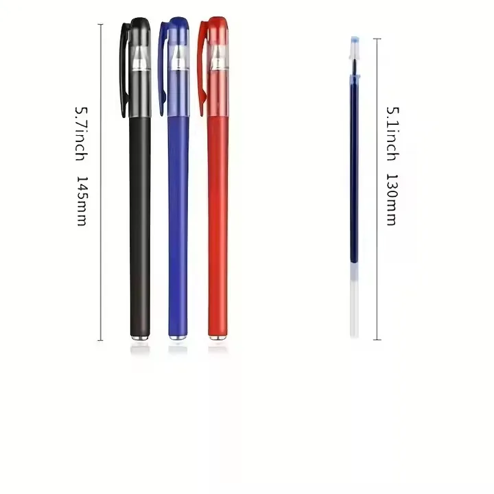 Wholesale Custom Gel Pen Bullet Carbon gel pen 0.5mm Signing Ball Point Pen For Office Business stationery