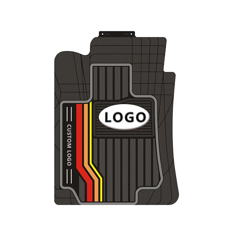 Rubber Custom Car Mat Luxury Car Mats Flushable Accessories Suitable for EXCALDE W204 PICANTO Emulsion Car Mat Business Full Set