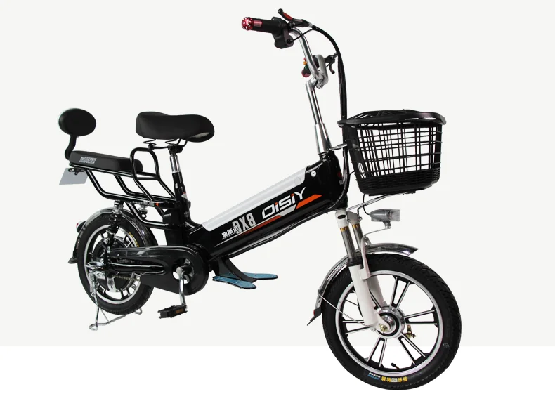 Disiyuan Factory Sells a 14-inch 20-inch 350W 48V15Ah 20Ah Detachable Battery-powered Urban Bicycle for Urban Roads