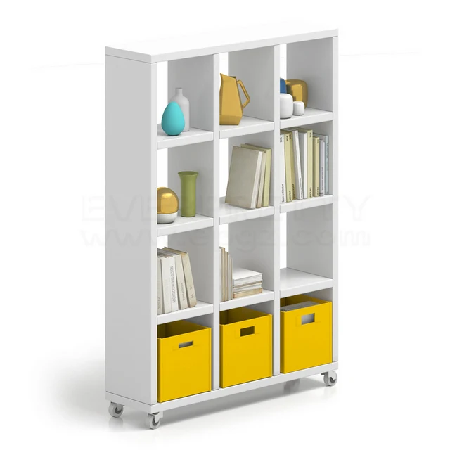 Wholesale School Library Furniture Storage Cabinet with Storage Boxes