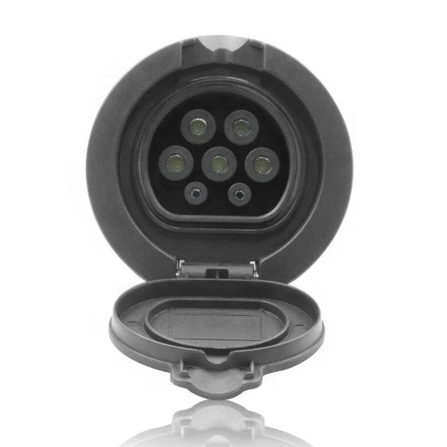  IEC 62196-2 типа 2 зарядная розетка для Type2 32A 3 фазы по созданию электрических транспортных средств станция