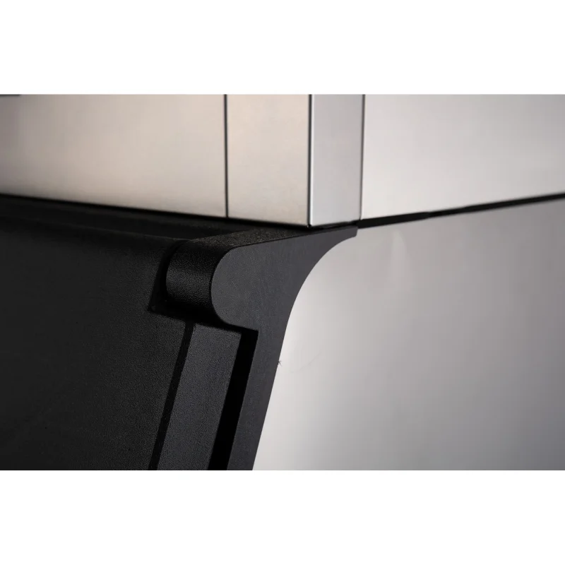 ETL Certificate commercial ice machine storage capacity 150kg ice bins use for kitchen/restaurant