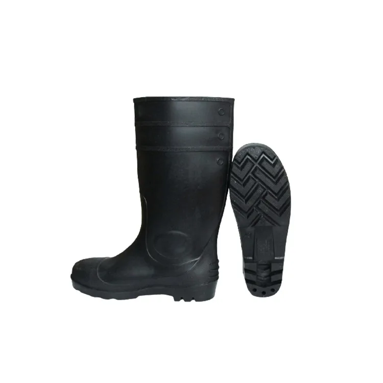 KINGUARD Many color mens plain black wellies boots rubber pvc gum boots  water boots