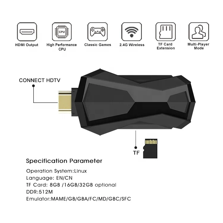 Free Wireless Controller 4K Family TV Video 2 Player 6888 Arcade Games Video Juegos  Consolas De Juegos Video Consola