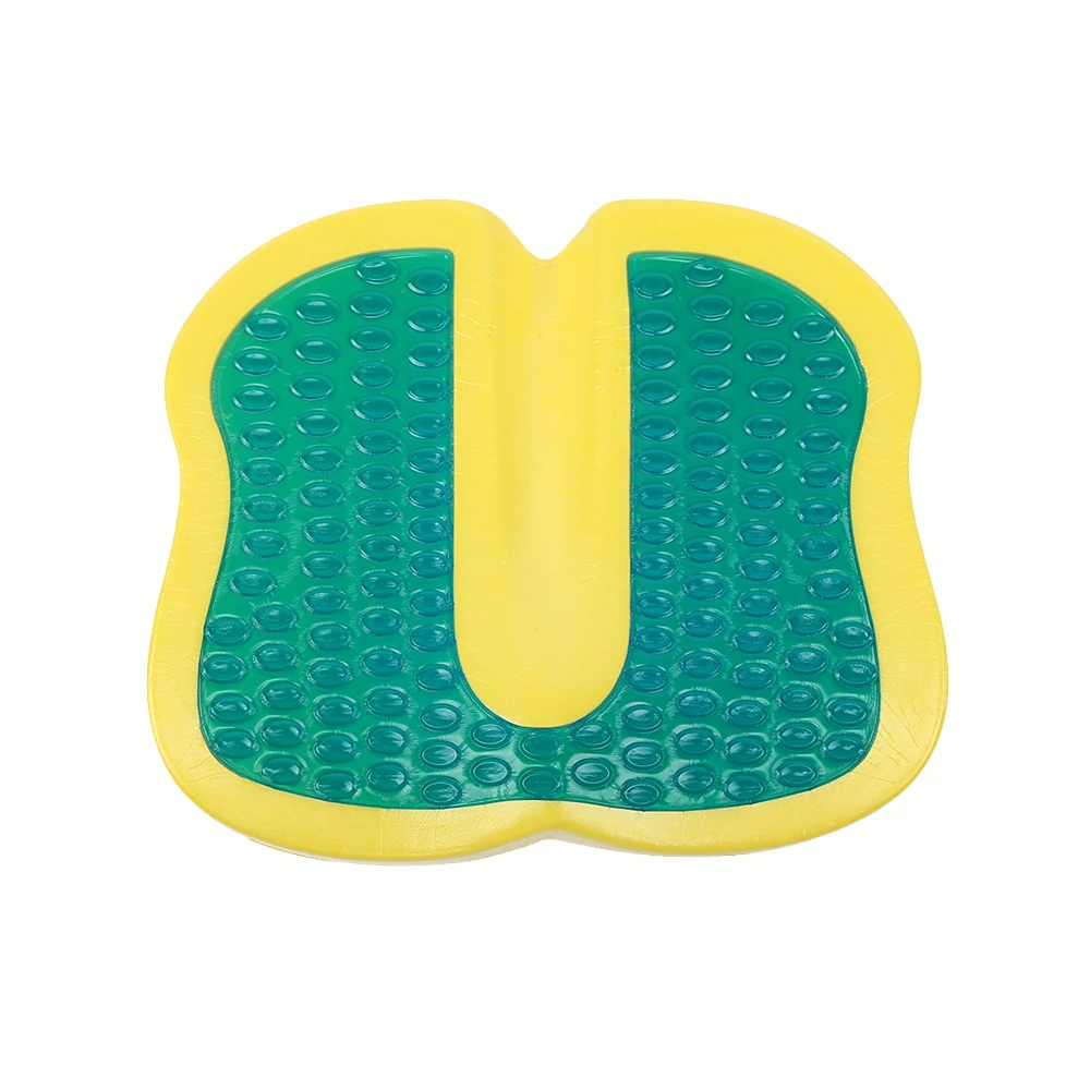 Summer Cooling 3d breathable cool silicone gel seat cushion orthopedic coccyx seat cushion with gel pad
