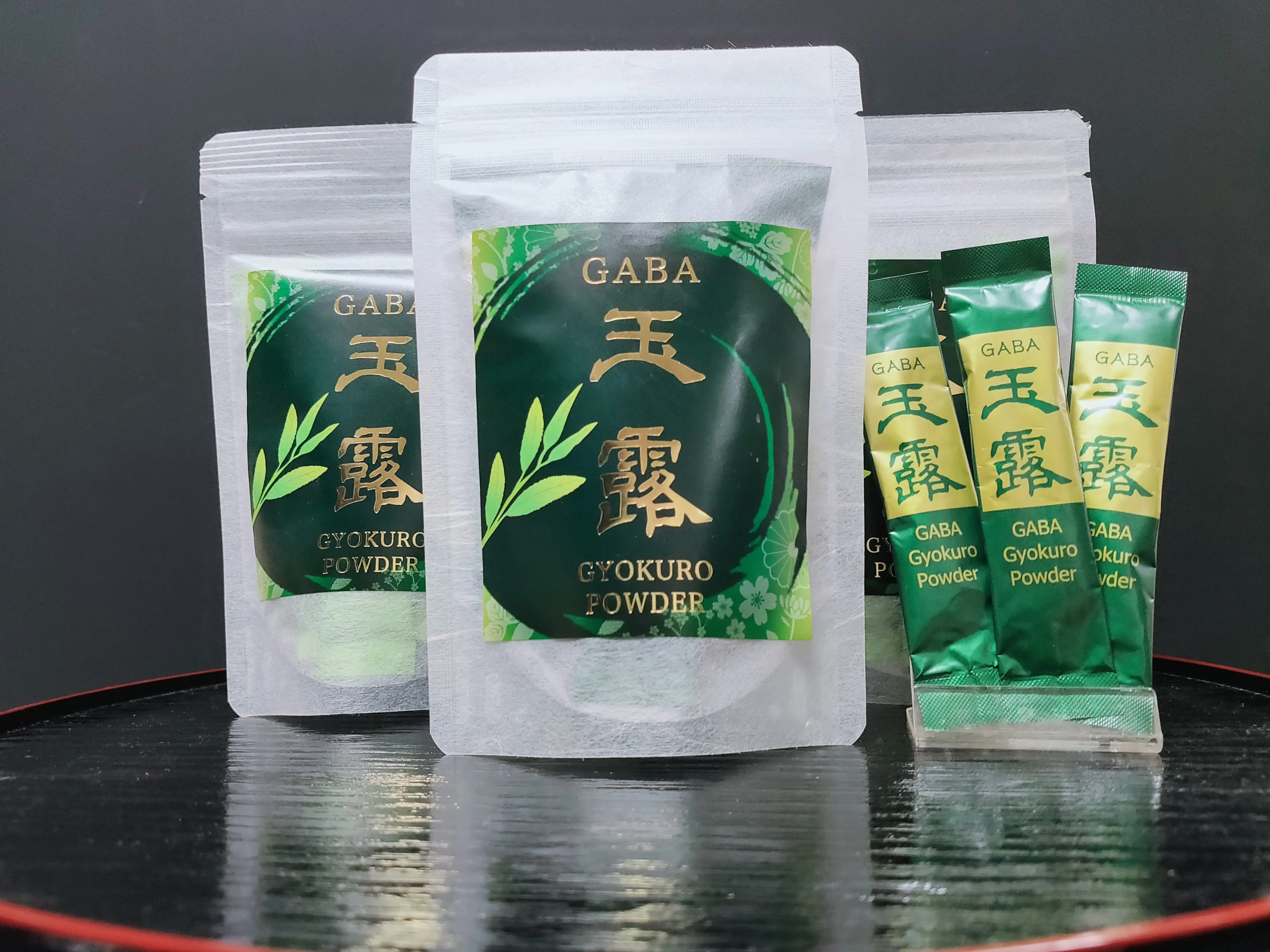 GABA Gyokuro fresh sweetness drink health powder green tea supplies