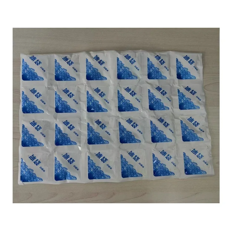perfect condition Gel/super absorbent polymer PE+PA Ice pack Used for food and cold chain transportation
