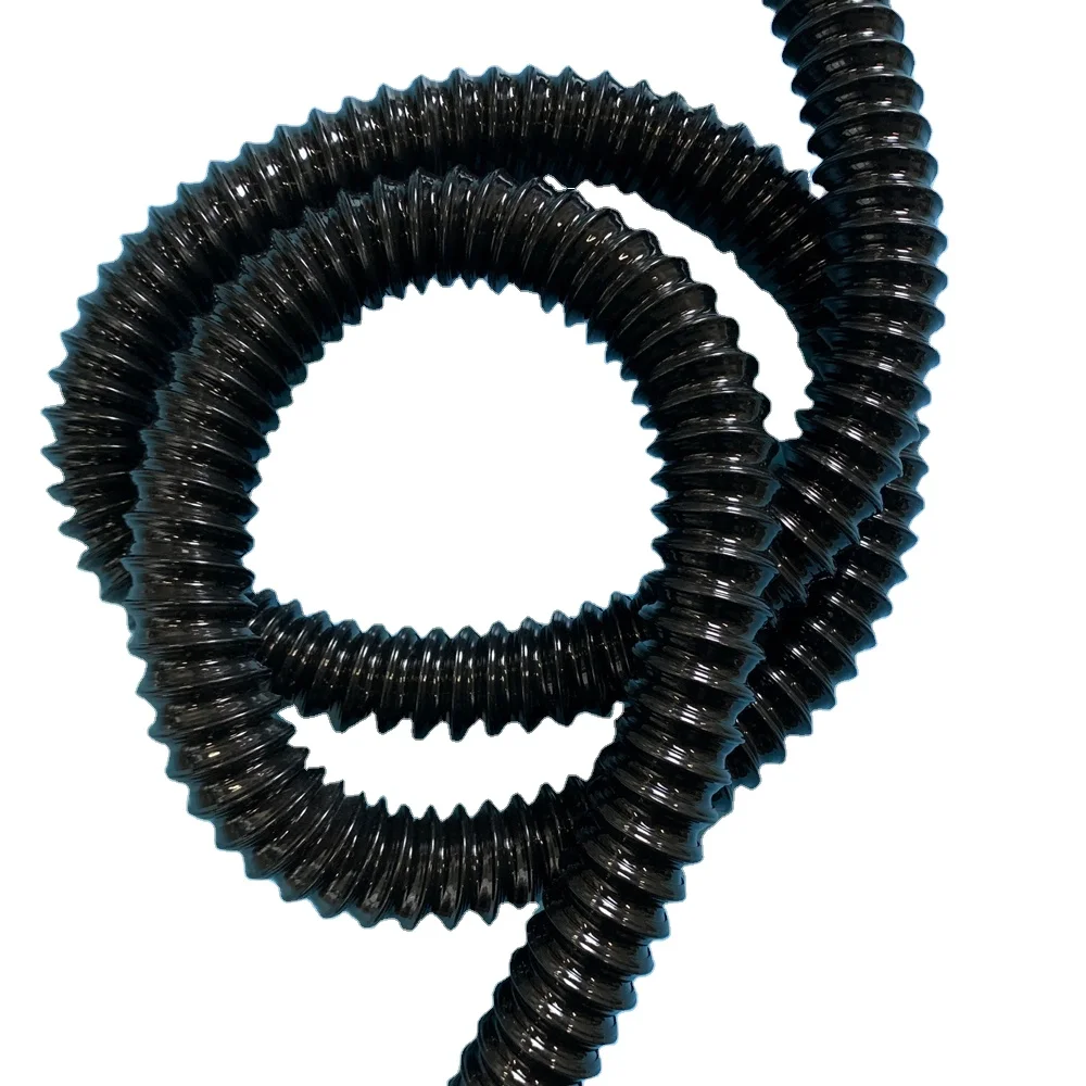 Plastic corrugated flexible hose tube pipe