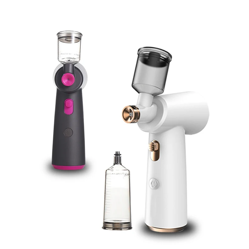 Rechargeable hand held multifunction facial mist sprayer air brush and air gun compressor