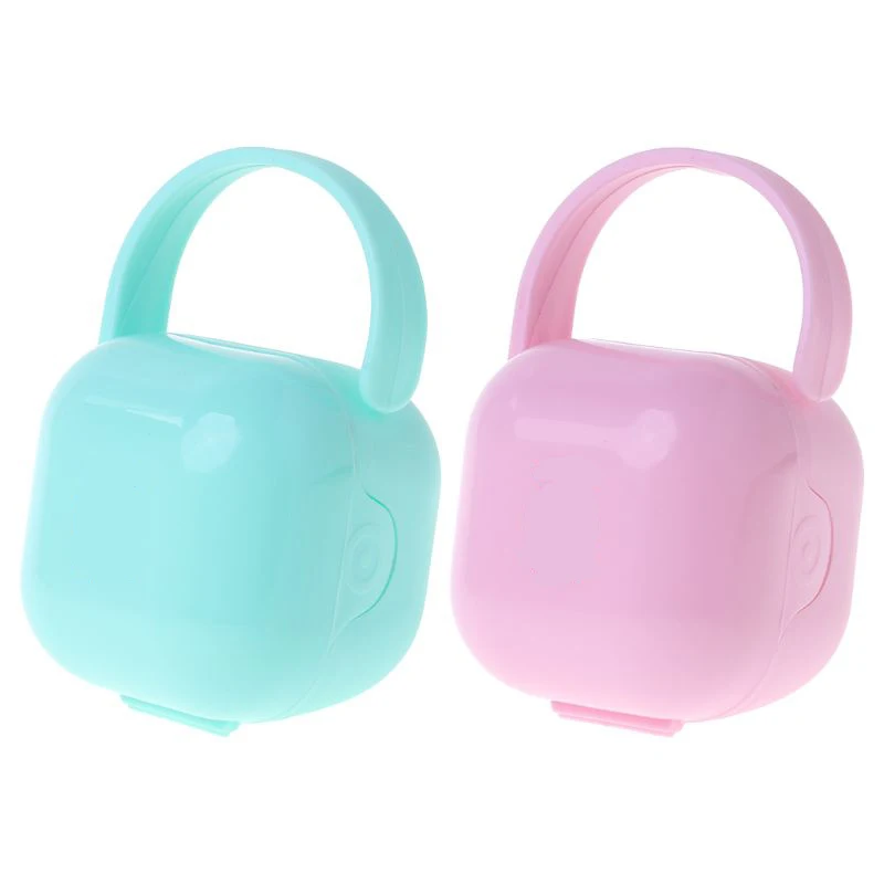 New Plastic Box Nipple Storage Case Baby Pacifier Dummy Container, YT Factory Wholesale Hot sale baby pacifier clip box