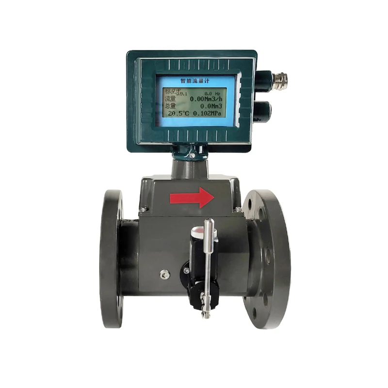Natural gas turbine flowmeter Nitrogen compressed air turbine flow meter