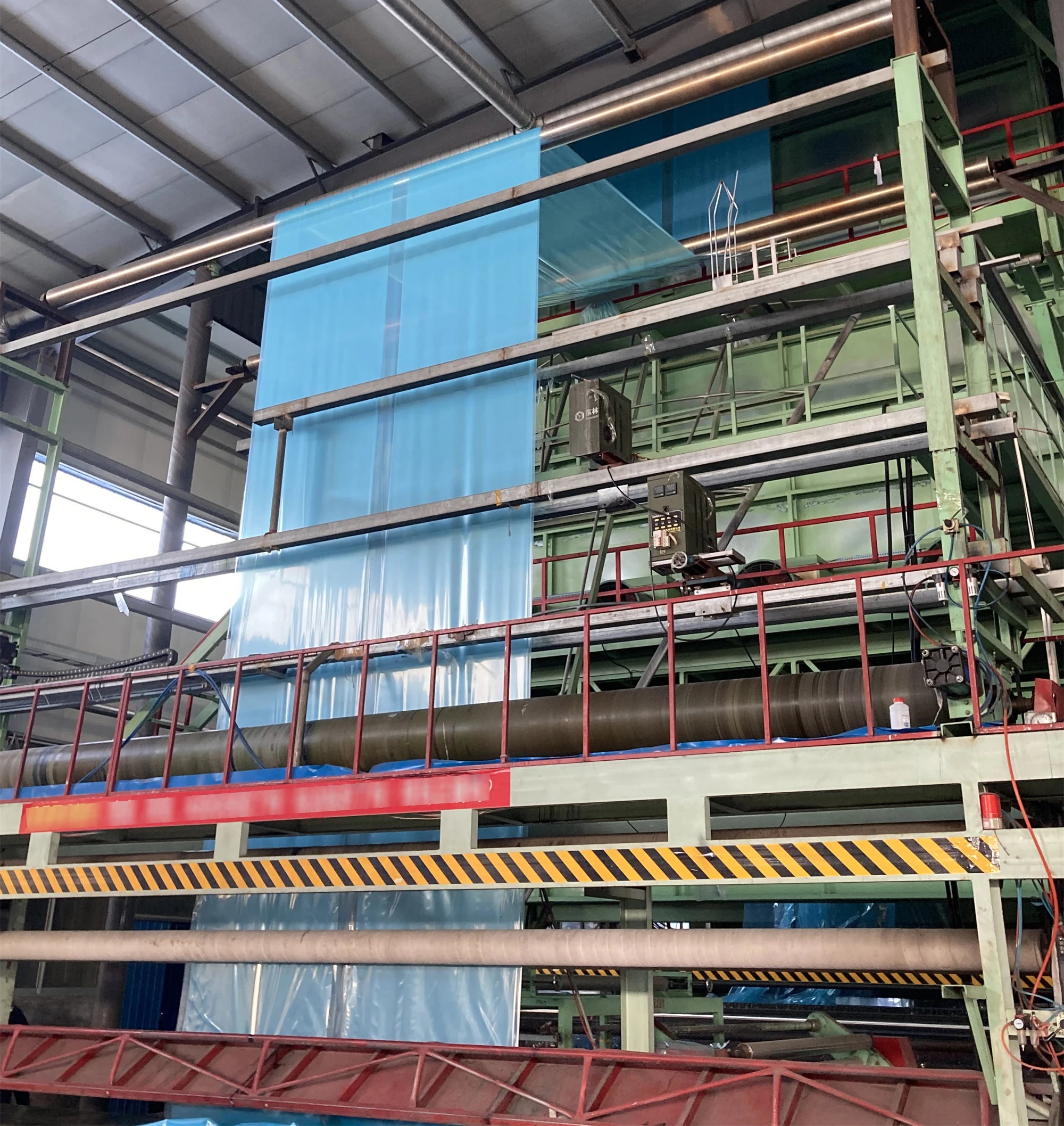 Blue Greenhouse Film Plastic Sheeting UV Resistant  Plant Cover Sheeting PP House Film for Gardening Farming Agriculture