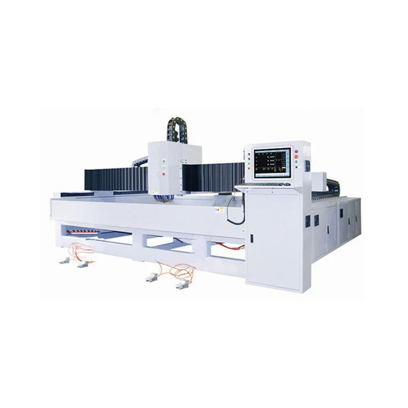 Cnc Intelligent Glass Drilling Machine Milling Polishing Machine All In One Glass Processing Center