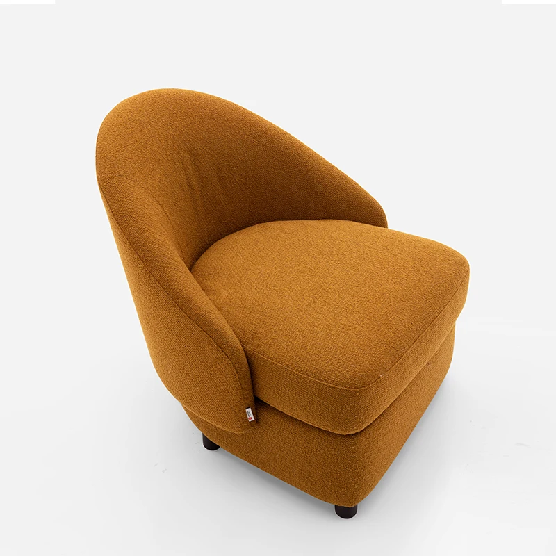 High Quality New Trending Modern Minimalism Furniture Fabric Single Sofa Bedroom Living Room Furniture