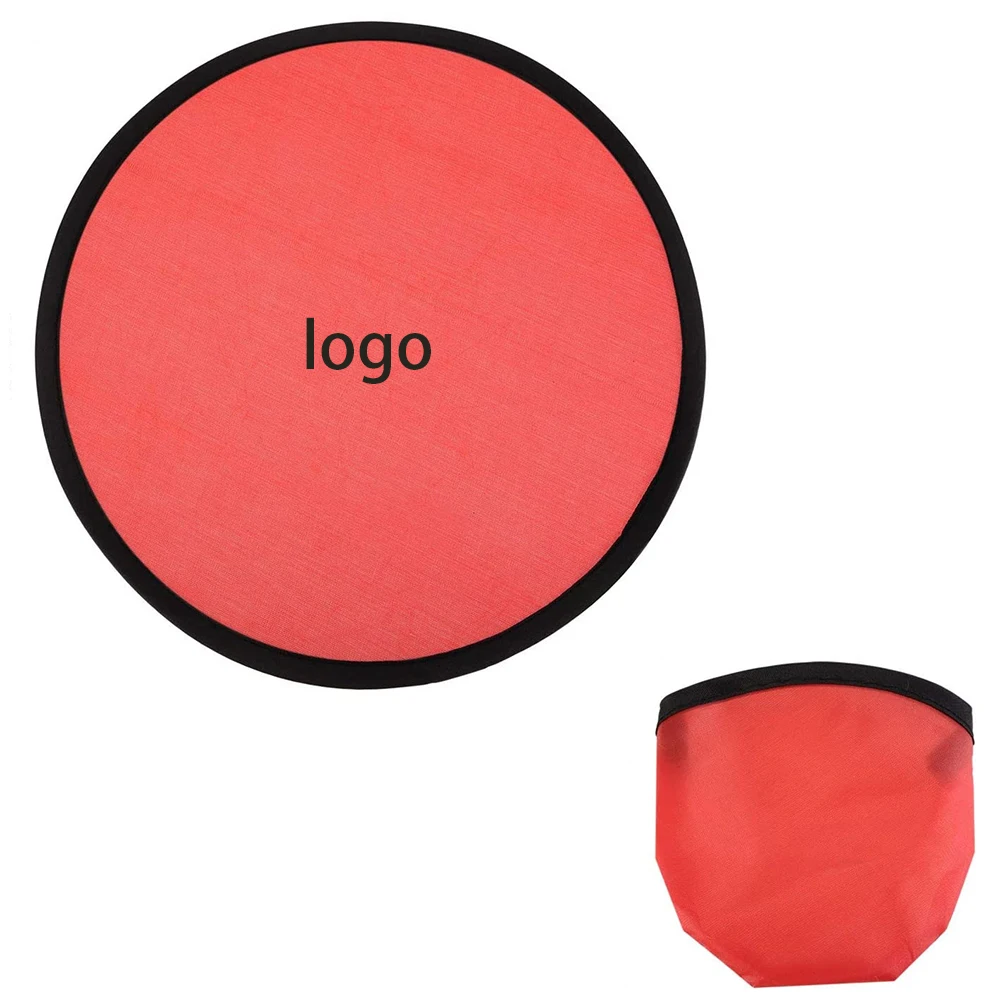 Folding soft Flying Disc for dog training and kids outdoor games Promotional Advertising
