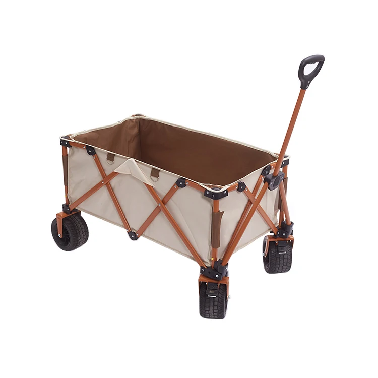 Outdoor garden park utility kids wagon portable beach trolley cart camping foldable folding wagon