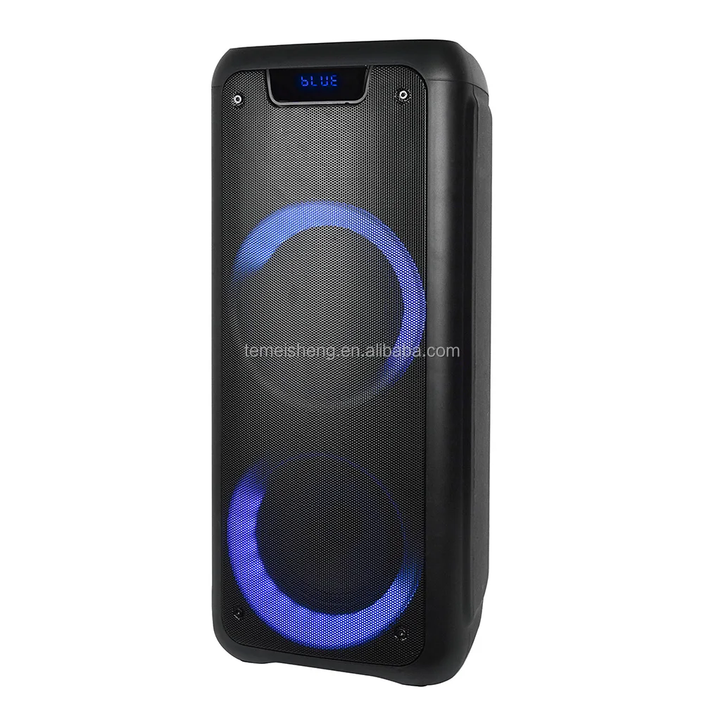 2022 OEM Factory Original partybox 1000 double 6.5 inch wireless Blue-tooth Portable karaoke speaker with dynamic light show