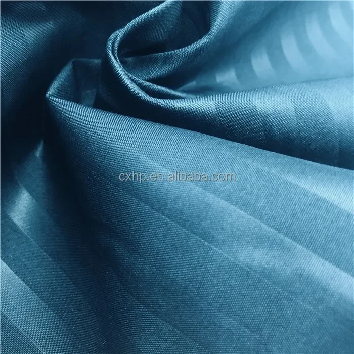 Manufacturers use for Woven dyed embossed or bedding set bleached white microfiber fabric 100 polyester