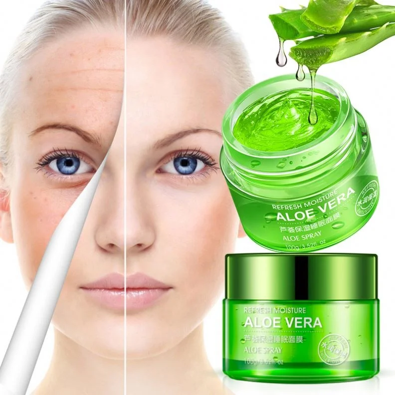 Travel Vera Jelly Factory Price Collagen ing Nature Republic Wholesale Private Label Face Aloe Gel Sleep Mask