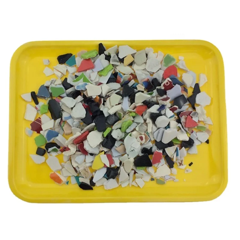 Пластиковая пескоструйная обработка мочевины, Меламиновый лом разных цветов