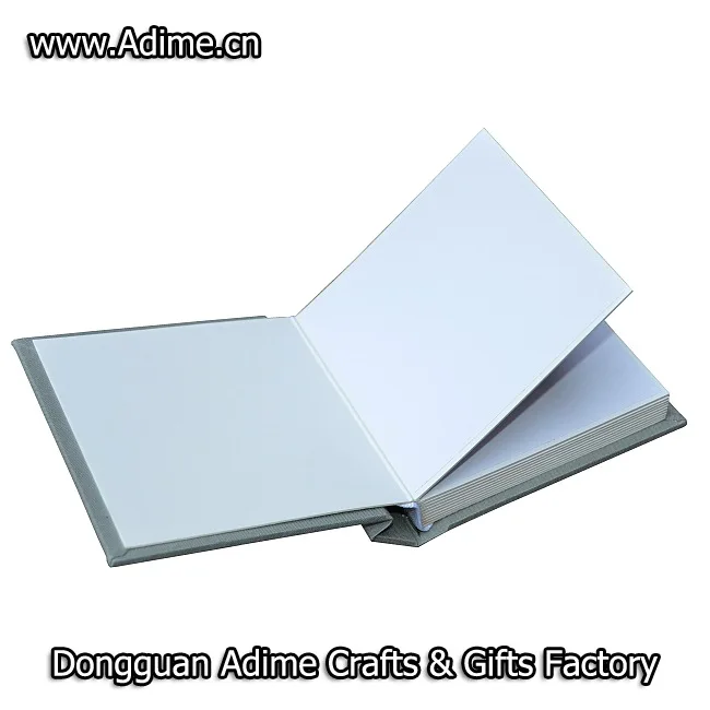 Latest Design Wedding Leather Linen Adhesive Pages Mini Peel and Stick Photo Book Album