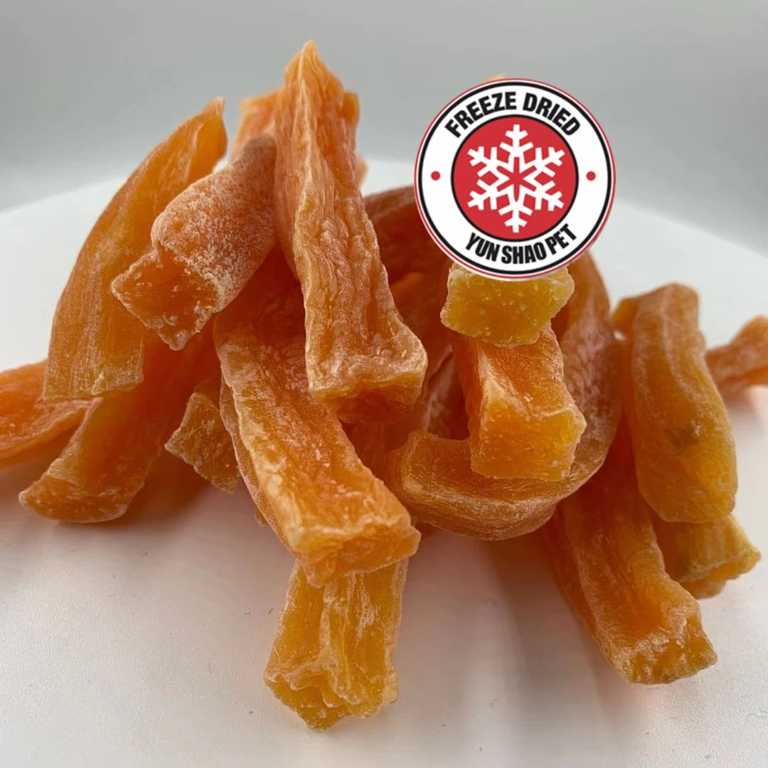 Top selling  OEM  100% air dried sweet potato vegan dog treat wholesale in bulk and OEM packing
