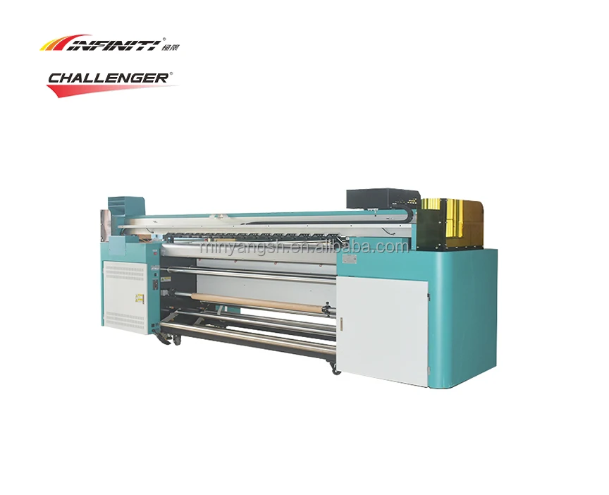 INFINITI FY-2300TX 2.3M SPT A508GS Digital Inkjet Textile Printer Polyester Fabric Mesh Flex Dye Sublimation Sublimation