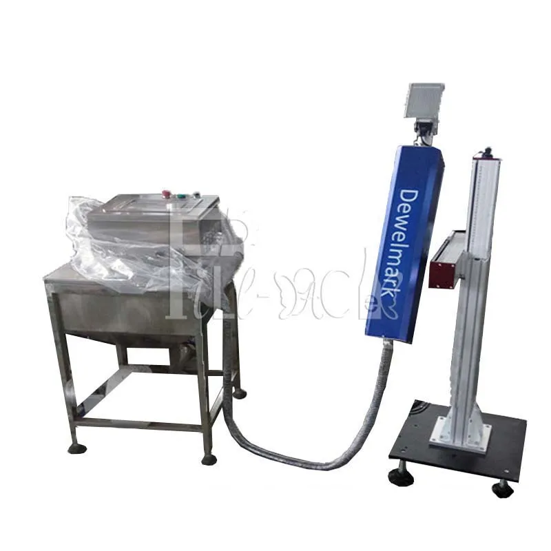 
CO2 laser tube 12Om/min print speed Date printing line / unit for drink bottles 