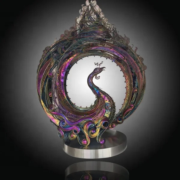 
Peacock Metal Wall Sculpture For Home Decoration 