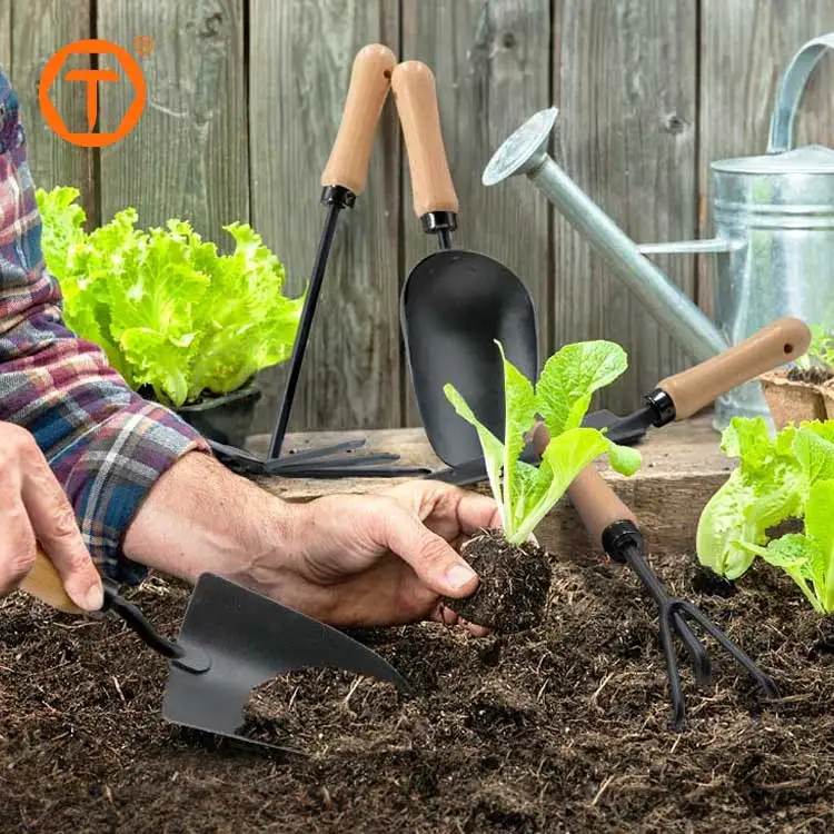 Садовый ручной инструмент небольшой садовый шпатель грабли культиватор для земледелия Прополка