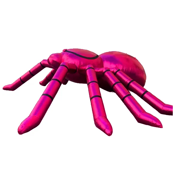 Large inflatable spider model roof festival amusement exhibition decoration spider for sale