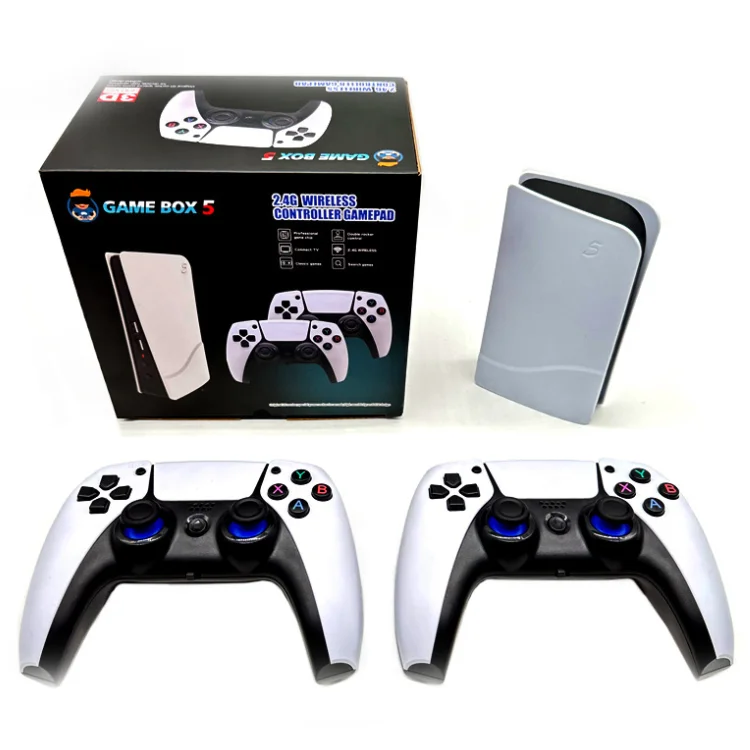 New Game Box 5 Wireless HD M I Arcade 2.4G 4K TV Mini Game for P5 PLUS for PSP Home with for PS5 Controller Game Console