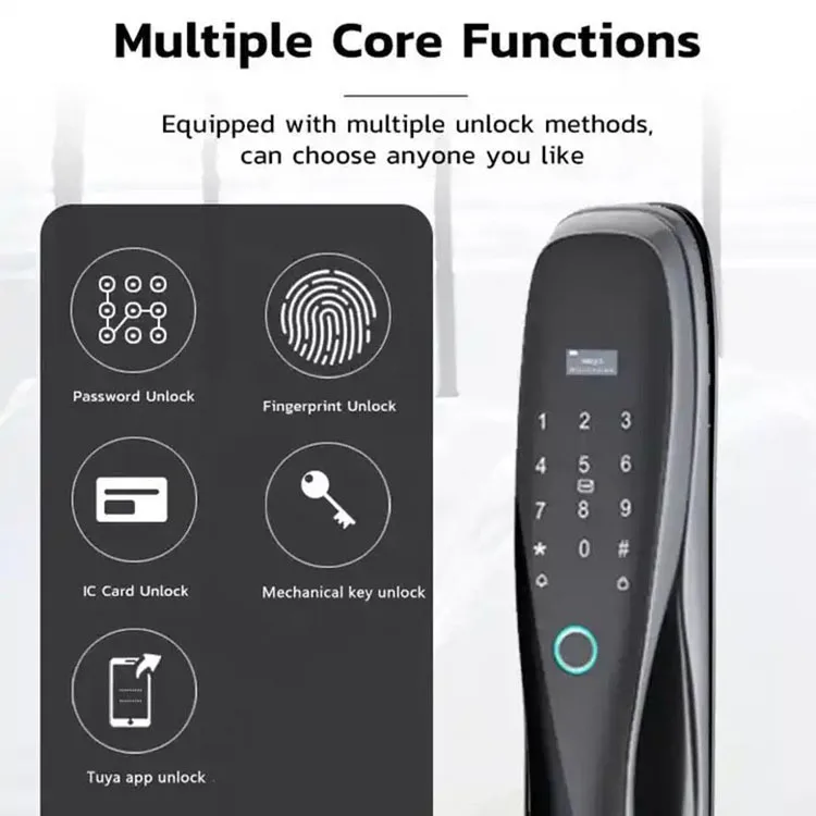 Fingerprint Smart Lock Door Remote Monitoring Automatic Intelligent Lock Electronic Password Lock