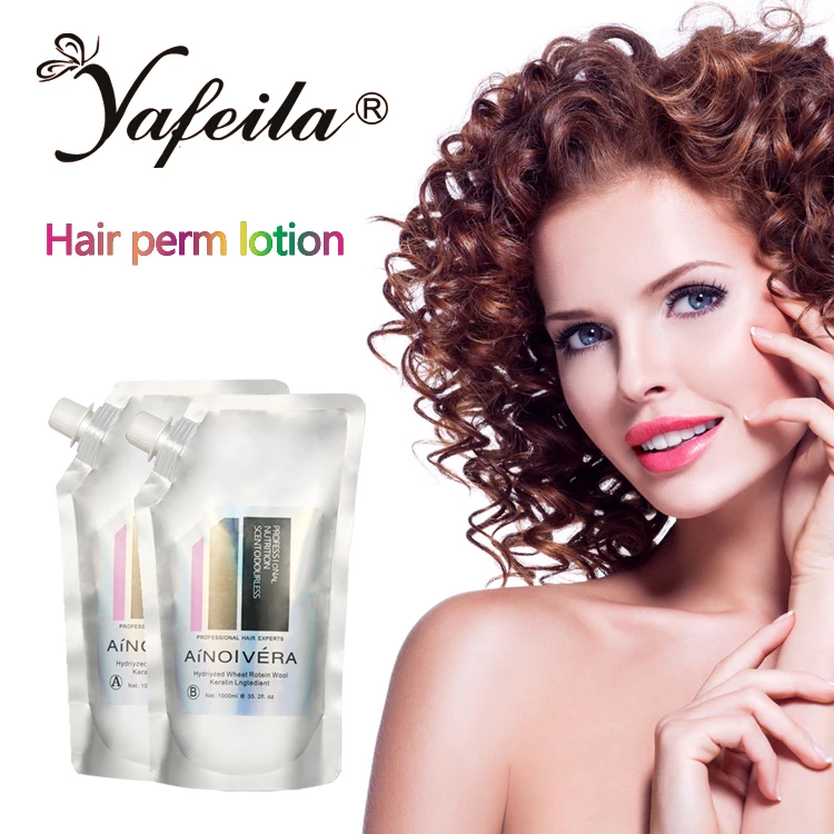 OEM/ODM manufacturers permanent curly organic lightness digital hair perm lotion hair perm cream brands