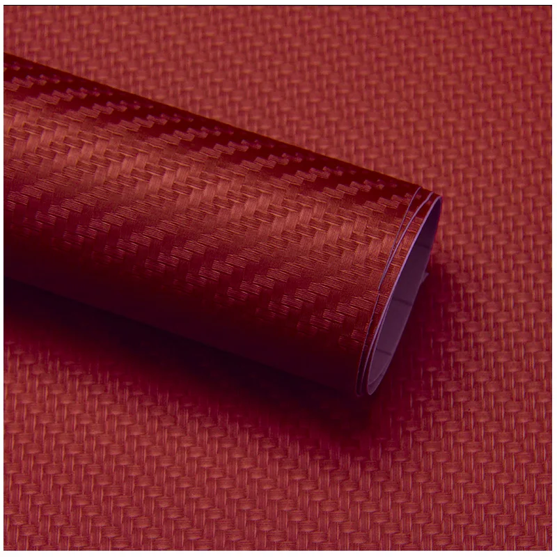 SCHANLEY Auto carbon fiber car wrap vinyl film 3d carbon fiber vinyl for car body protection