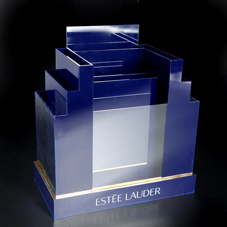 Acrylic Cosmetic Display Stands Accessories Cardboard Makeup Display Chips Display rack