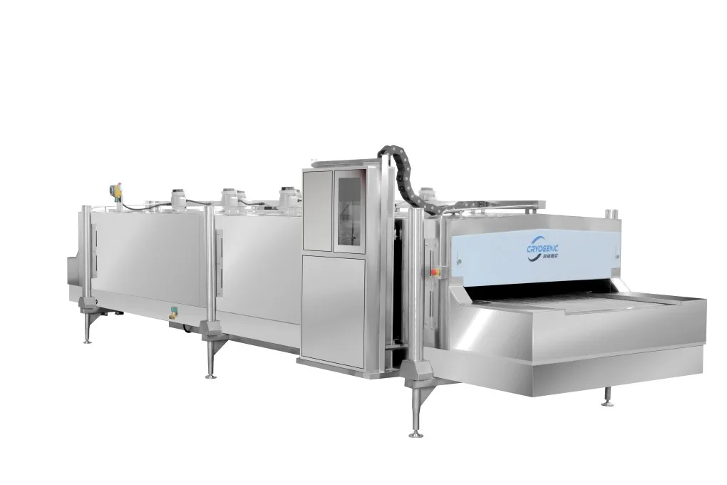 SS 304 Instant Freezer French Fries Durian Fruit Frozen Quick Freezing Machine