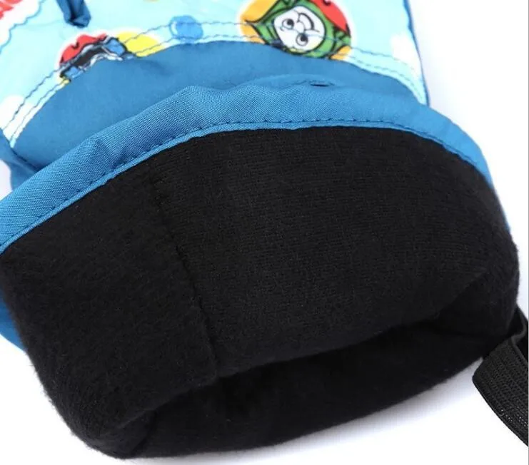 Comfortable Anti-Slip Cycling Ski Gloves for Kids Suitable Fit Warm Durable with Suitable Fit Outdoor Sports Including Travel