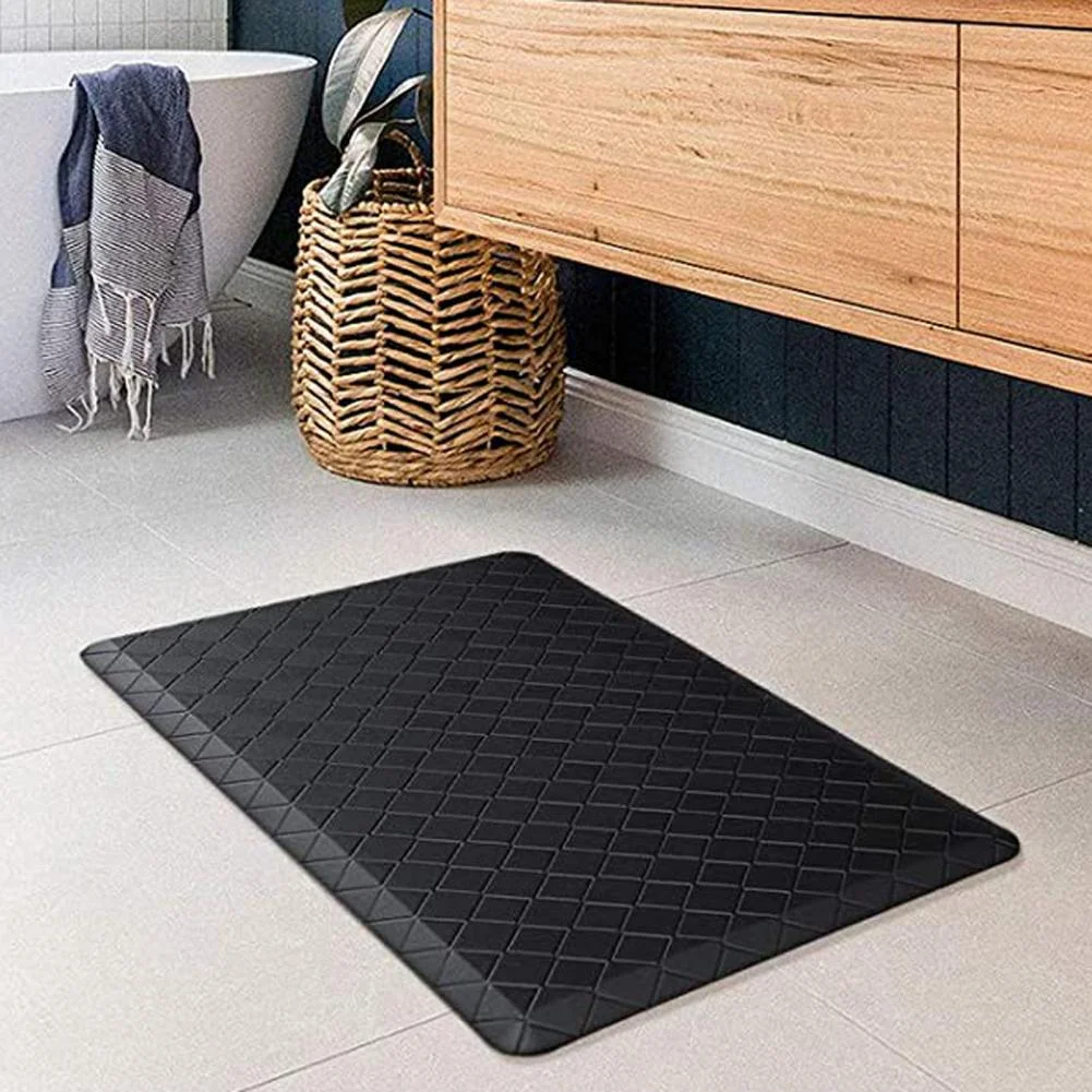 Custom Cut Area Rugs Logo Mat with Rubber Backing Anti Fatigue Kitchen Mat