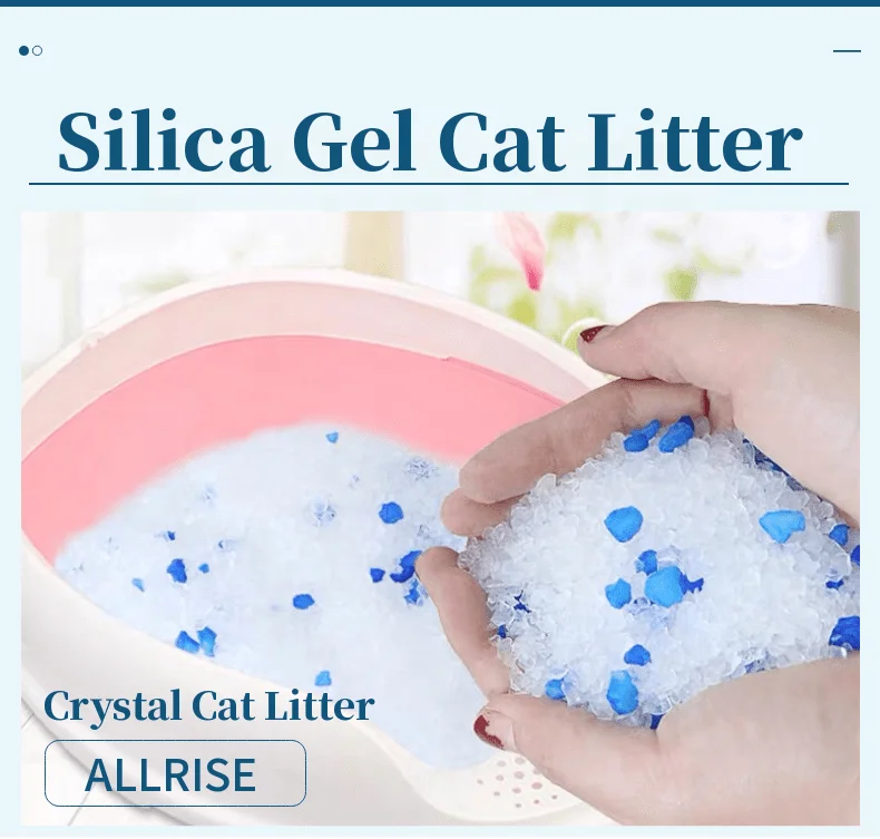 Wholesale OEM ODM Eco Friendly Quickly Absorb silica crystal cat litter