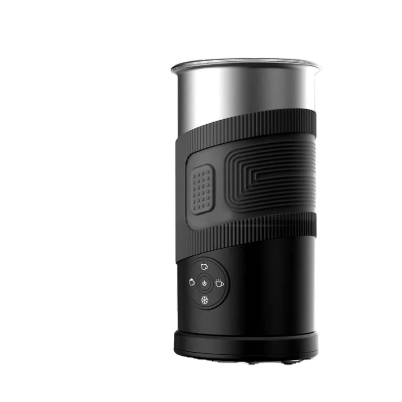 Lmax автоматический Электрический вспениватель молока и кофейный Миксер с питанием от венчика из нержавеющей стали абс корпус для домашнего использования в отеле