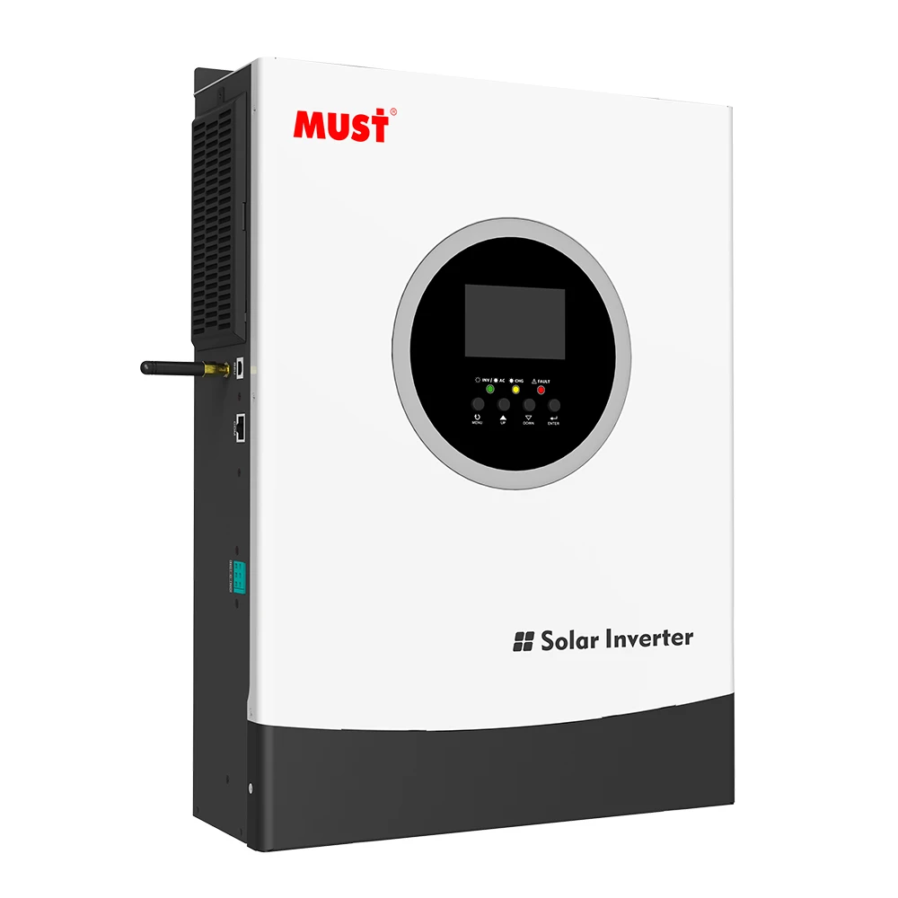Must PV18 PREM 1.6kva 2.5kva 3kva 3 5 kva 5.5kva MPPT Гибридный солнечный инвертор без сети 48VDC