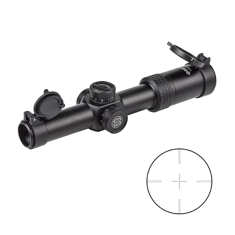 SIVI  Factory Illuminated Best Hunting Second Focal Plane Shockproof Reticle Optical Black Tactical Optical Scope