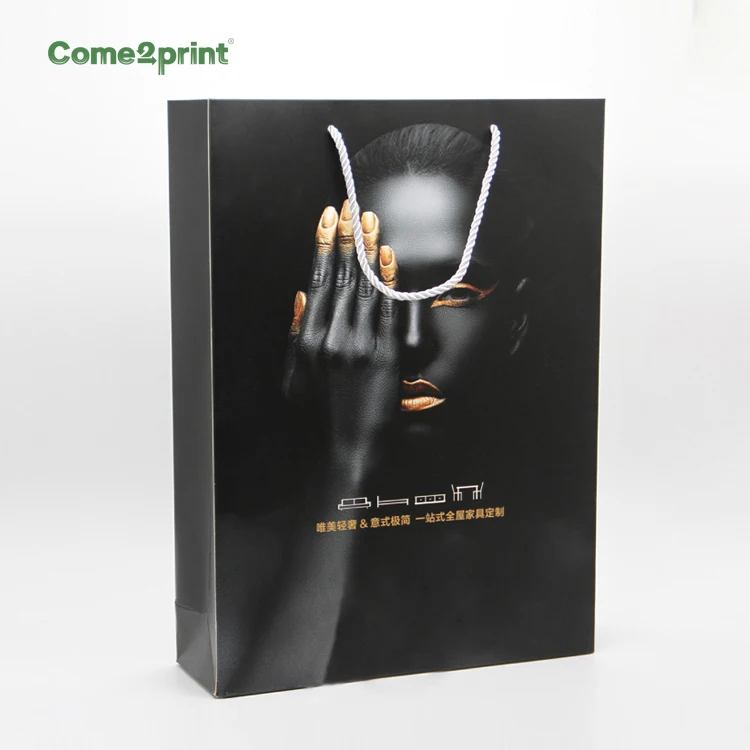 High Quality Paper Kraft Bag Custom Print Logo Foldable And Recyclable Pink Paper Bag